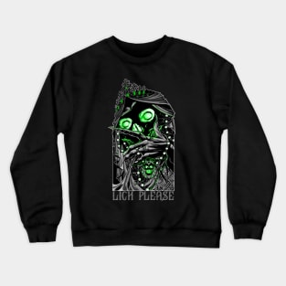 Dungeons, Dice and Dragons • Lich Crewneck Sweatshirt